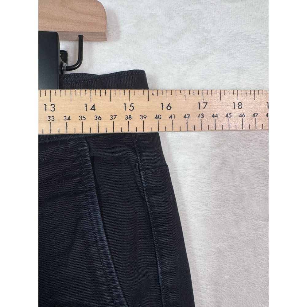 rag & bone Standard Issue Black Slim Fit Chino Pants Women Size 31 Made in USA - Picture 4 of 13